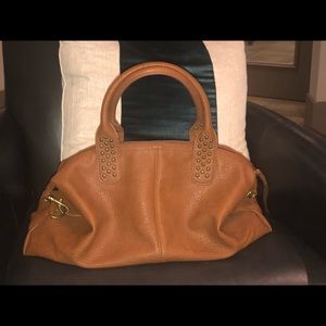 Express brown purse